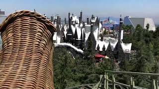 Harry Potter Universal Hollywood Flight of the Hippogriff ride [upl. by Eelirol]