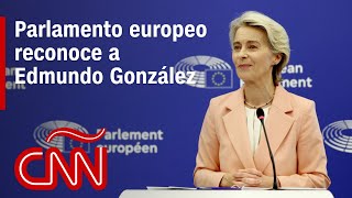 Parlamento europeo reconoce a González como presidente electo Resumen de noticias en Venezuela [upl. by Ricketts]