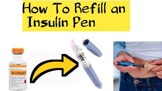 How to Refill an Insulin Pen shorts youtubeshorts [upl. by Lisle]