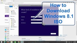 How to download Windows 81 Free directly from Microsoft  Legal Full Version ISO  Easy to Get [upl. by Philan]