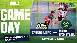 CIAPR vs Caguas Libac 🏀 Torneo Nacional Little Lads  9 años basketball basquetbol [upl. by Ramses]