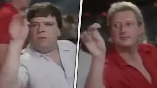 Jocky Wilson V Eric Bristow GREAT DARTS moment World Championship Final 1992 [upl. by Wolf]