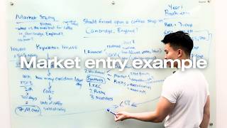 Guy with whiteboard explains Bain case beginner friendly [upl. by Noswad]