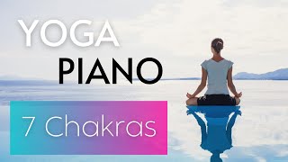 【ヨガ音楽・ピアノ】2時間 ピアノと自然音のヒーリングミュージック（途中広告なし）  Yoga Piano Music  2 Hours No ads [upl. by Nowd592]