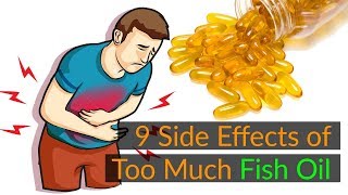 9 Little Known Side Effects of Too Much Fish Oil  side effects of fish oil capsule [upl. by Schellens52]