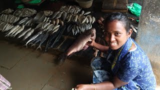 Peravurani Fish Market 💥 Peravurani Vlogs [upl. by Kleeman]