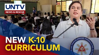 DepEd launches revised K10 curriculum effective SY 20242025 [upl. by Laiceps205]