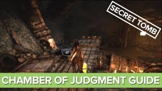 Tomb Raider Secret Tomb Guide Location  Shantytown Chamber of Judgment Tomb 4 [upl. by Bilat]