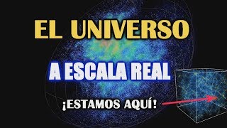 ¿Qué tan grande es el Universo Mapa y Tamaño del Universo [upl. by Ahsaele584]