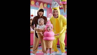 Familia Doces familia family fantasia fantasy bebe babyshorts bebê shortsvideo shotrs [upl. by Danna]