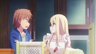 The pet girl of Sakurasou  Knife scene dub [upl. by Ymmij]