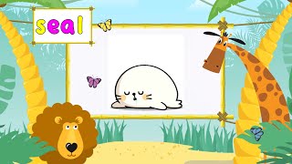 Digraph Phonics For Children  EA  Phoenemic Awareness  kidzstation [upl. by Valina465]