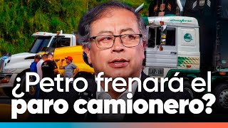 Gobierno Petro y camioneros ¿Un acuerdo a la vista para detener el paro  Tercer Canal [upl. by Hesler]