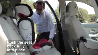 Britax Safety Installation Kidfix XP SICT Car Seat [upl. by Jobye]