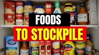 20 Grocery Products to STOCKPILE Now Before The October [upl. by Seabrooke]