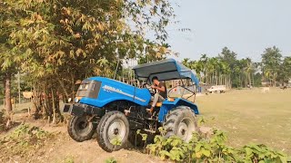 Sonalika 47rx Tractor Working In Kaltivator  Sonalika Tractor Video  Rafik tractor wala [upl. by Ehrlich]