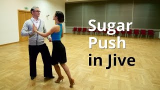 Jive  Sugar Push and Practice Routine [upl. by Ecar]