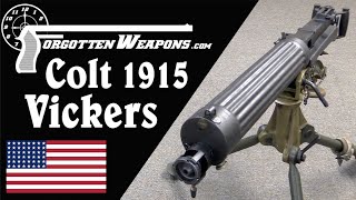 Colts Model 1915 Vickers Gun in 3006 [upl. by Banna]