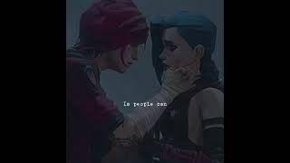 Jinx amp Vis relationship jinx vi arcane edit capcut [upl. by Chuck]