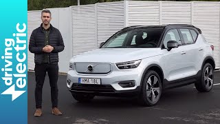 Volvo XC40 Recharge P8 first drive – DrivingElectric [upl. by Chappelka]