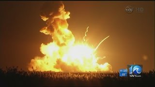 WAVY News special coverage of Wallops Island rocket explosion [upl. by Dine]