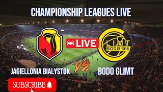 Bodo Glimt vs Jagiellonia Bialystok Live Football Match Championship Leagues Live [upl. by Roath]