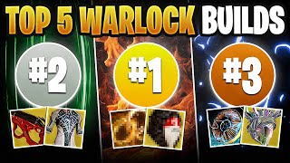 The Top 5 WARLOCK Builds that Every Guardian Needs for PVE Content  Destiny 2 The Final Shape [upl. by Nrevel217]