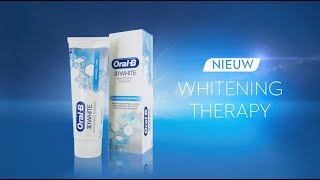 OralB 3D White Whitening Therapy tandpasta  TV reclame [upl. by Enilra]