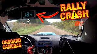 ONBOARD Rally crashes 2022 by Chopito Rally Crash [upl. by Amal548]