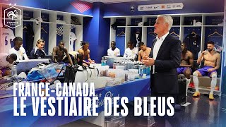 Dans le vestiaire des Bleus à Bordeaux [upl. by Charity]