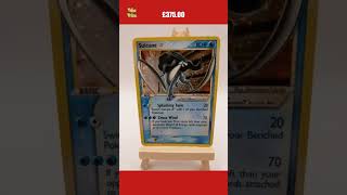 Pokemon Gold Star Shiny Holo Card  Suicune 115115 Ex Unseen Forces [upl. by Erick]