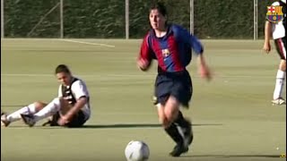 Lionel Messi ● Age 16 Rare Skills Goals amp Dribbles La Masia HD [upl. by Irrol727]