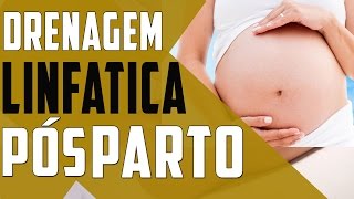 Drenagem Linfática Tratamento Após Parto [upl. by Virginia]