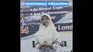 Keseruan hari ini di Al Biruni School🫰💥👍 Guru sekolah english speechcontest storytelling [upl. by Lauber492]