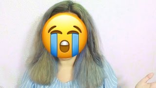 COLORISTA BLUE HAIR  GROS GROS FAIL [upl. by Bennion]