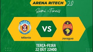 COPA PELADEIROS  SEMI FINAL  MILENIO X JARAGUA [upl. by Klein]