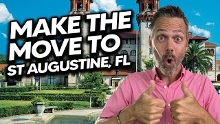 Moving to St Augustine FL in 2024 Pros amp Cons What You Need to Know [upl. by Arekat255]