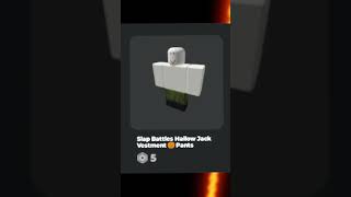 Slap Battles Hallow Jack Avatar  slapbattles slapbattlesroblox roblox slapbattlesavatar [upl. by Callan]