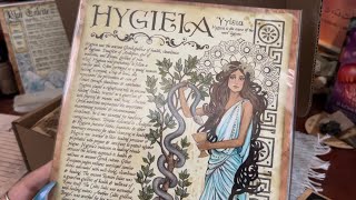 The Healing Arts of Hygieia 🌊✨💙May 2024 Unboxing [upl. by Haldan309]