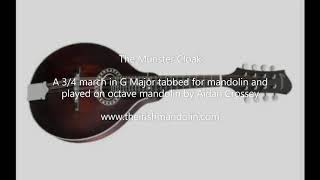 The Munster Cloak  a 34 march in G Major tabbed for mandolin and played by Aidan Crossey [upl. by Hilleary458]