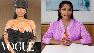 Nicki Minaj Breaks Down 11 Looks From Pink Friday to Barbie  Life in Looks  Vogue [upl. by Resee]