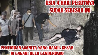 HEB0H DI TEMUKANNYA W4NITA H4MIL BESAR YG DI G4GAHI GENDERUWO‼️ [upl. by Ycnej]