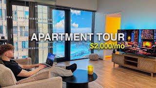 My Highrise Apartment Tour  2000month [upl. by Tunnell]