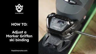 How to Adjust a Marker Griffon Ski Binding [upl. by Herzig]