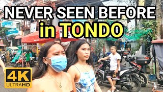 YOU NEVER FORGET THIS  Walking Narrow Alley Festival in TONDO MANILA Philippines 4K 🇵🇭 [upl. by Tekla]