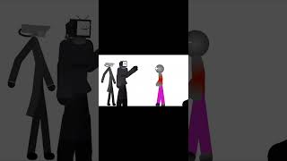 Animation stick meme camera man tv man [upl. by Manaker54]