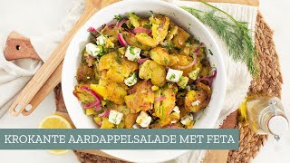 Dé viral krokante aardappelsalade 🤩  LeukeReceptennl [upl. by Riba573]