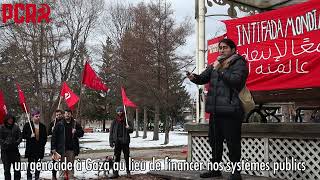 Lancement du Parti communiste révolutionnaire à Montréal [upl. by Nonnelg]