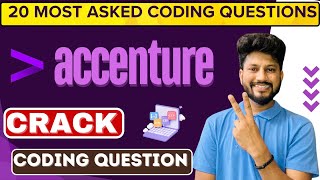 Accenture coding questions 2024  Most Asked Coding Questions in Accenture [upl. by Rojas39]