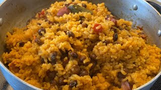 Puerto Rican Arroz Con Gandules  Perfect every time  Maris Cooking [upl. by Nev]